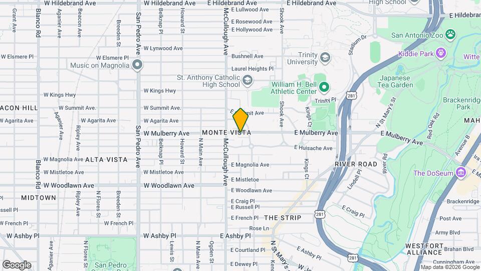 230 E Mulberry Ave Mapa y Detalles de la Ubicación