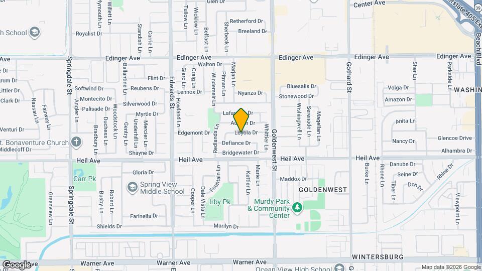 6832 Loyola Dr Map and Location Details