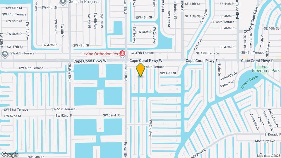 4914 SW 2nd Pl Map and Location Details