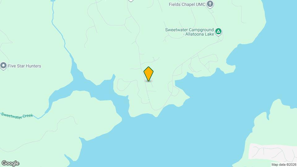 623 Sweetwater Creek Dr Map and Location Details