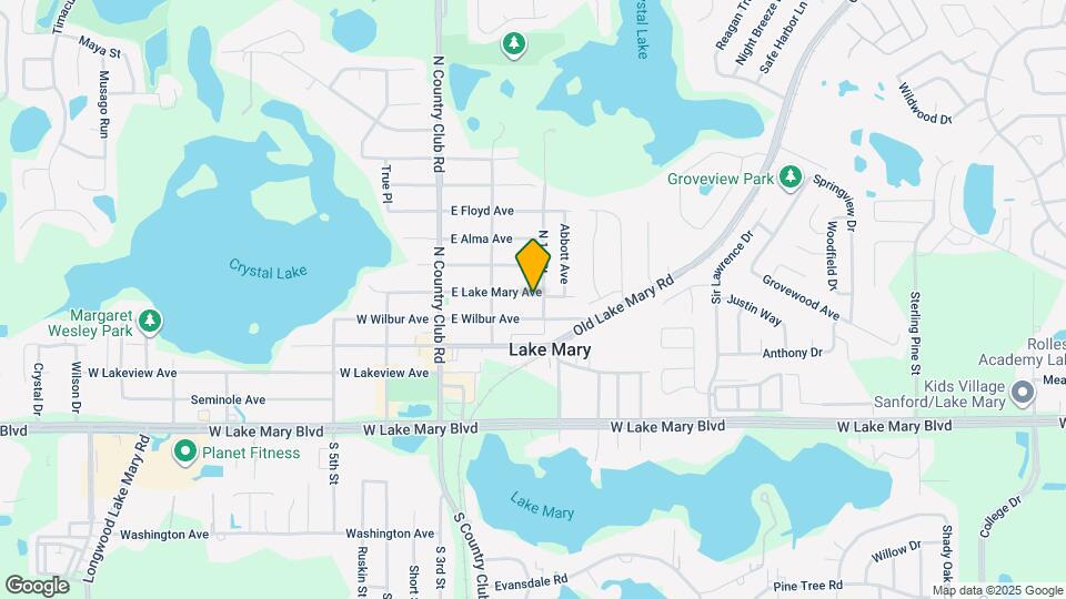 185 E Lake Mary Ave Map and Location Details