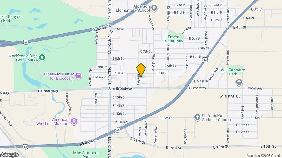 2203 E Main St Map and Location Details