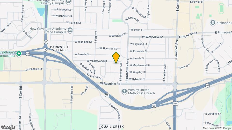 4034 S Miranda Ct Mapa y Detalles de la Ubicación