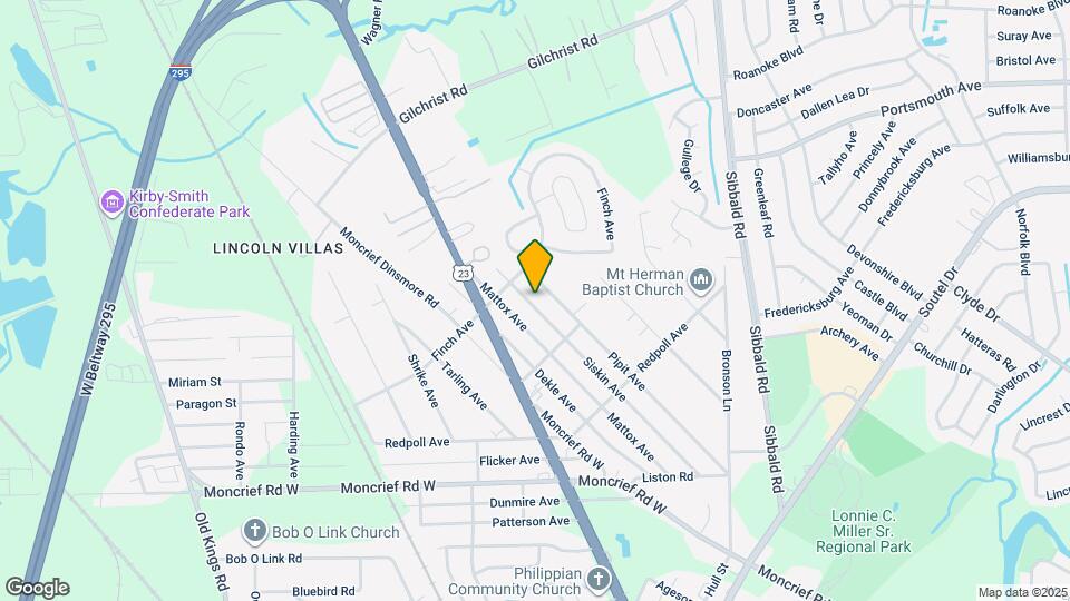 8119 Siskin Ave Map and Location Details