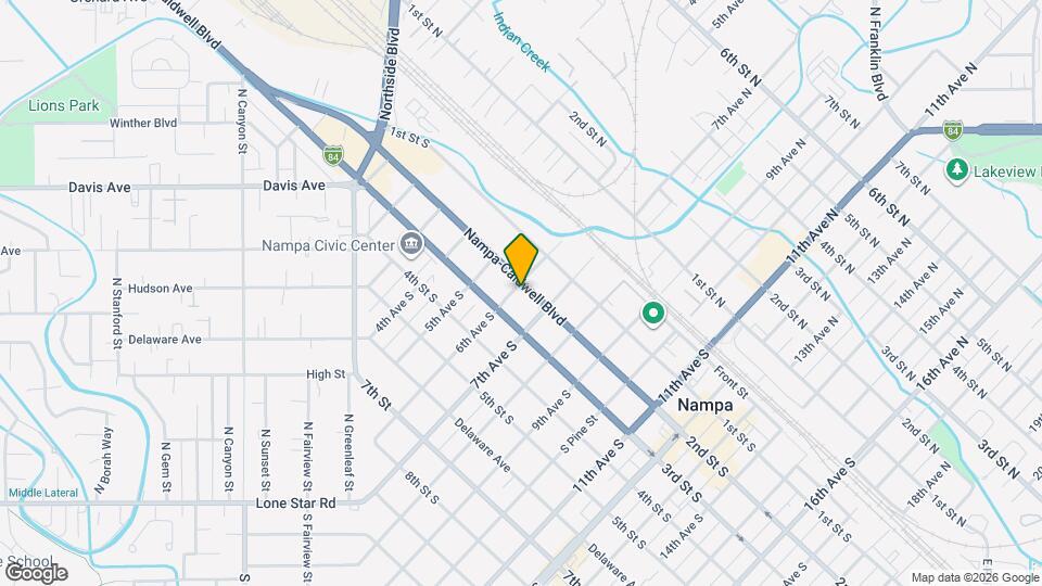 603 2nd St S Map and Location Details