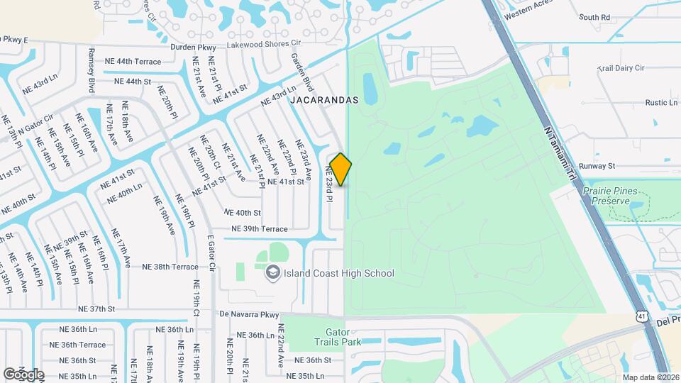 4020 Garden Blvd Map and Location Details