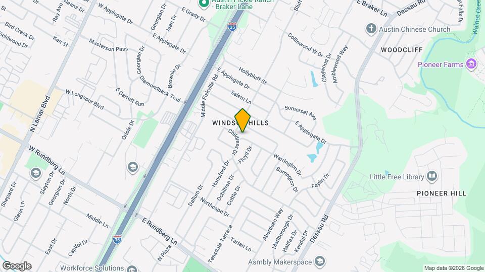 902 Warrington Dr Mapa y Detalles de la Ubicación