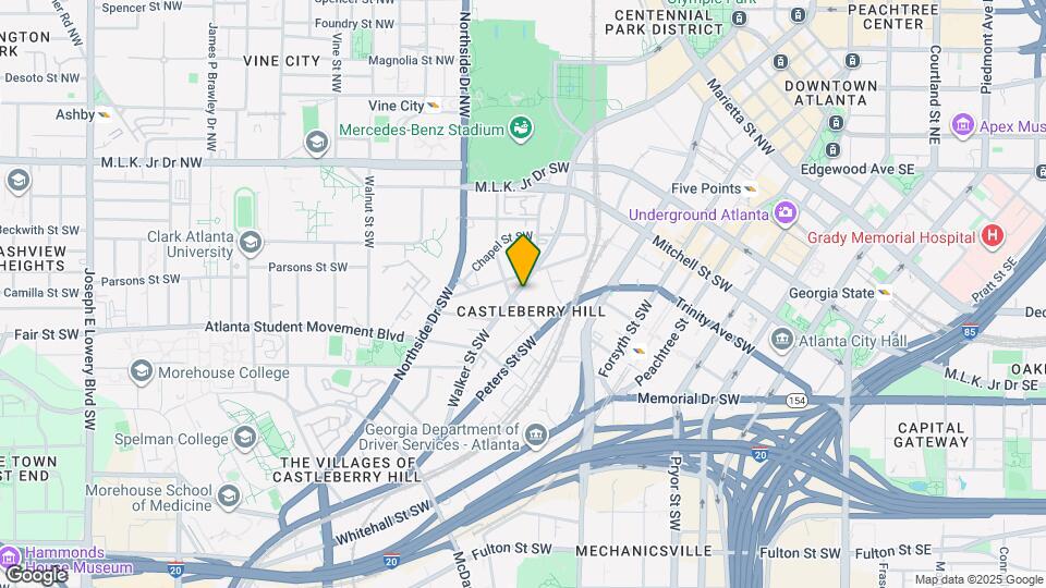 150 Walker St SW Map and Location Details