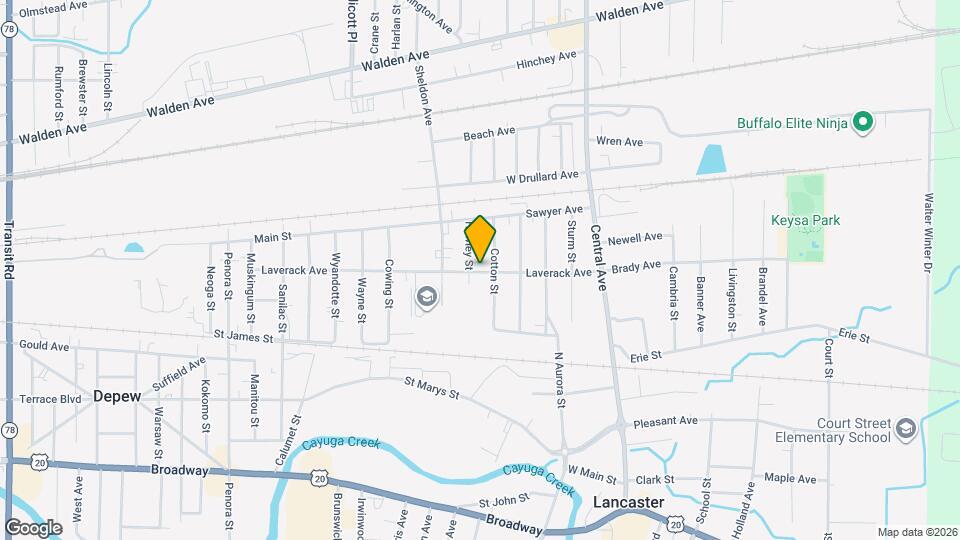 91 Laverack Ave Map and Location Details