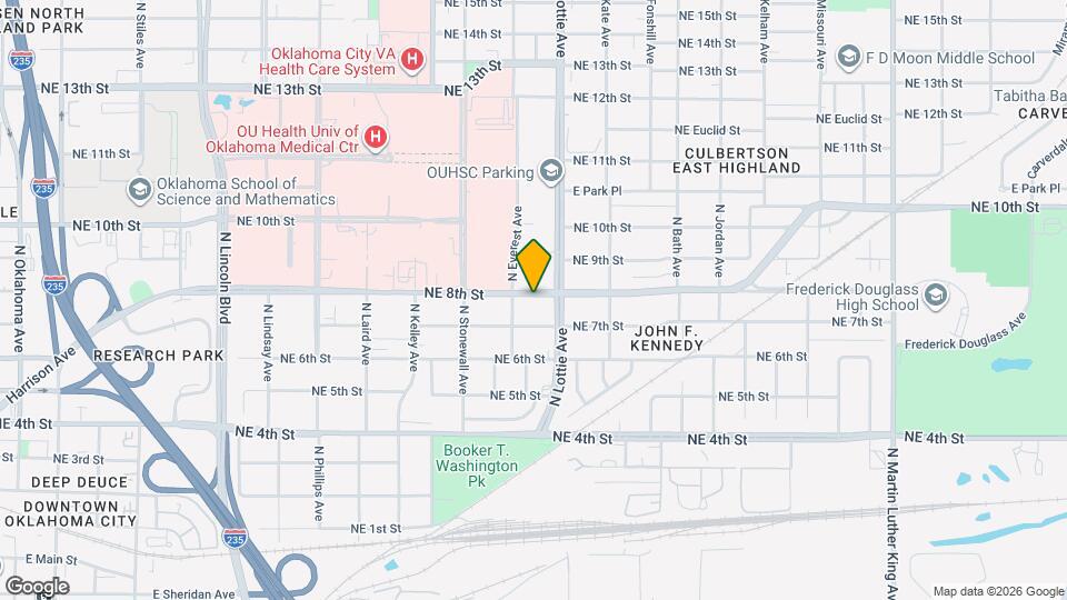 1216 NE 8th St Map and Location Details