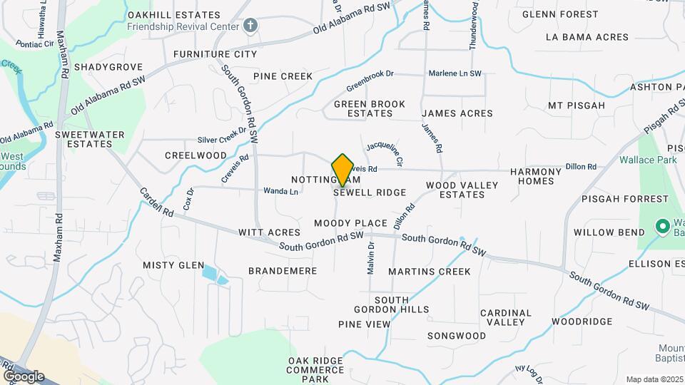 6429 Sherwood Trail Map and Location Details