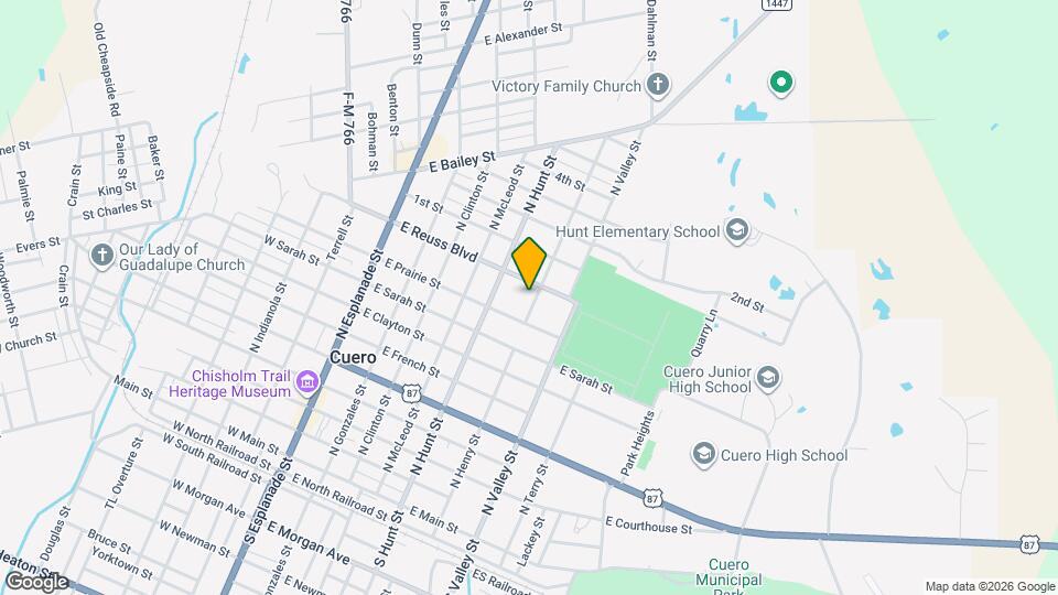 908 N Henry St Map and Location Details