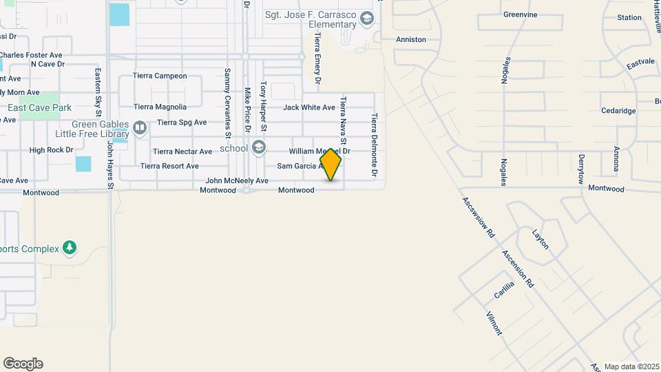 14836 John McNeely Ave Map and Location Details