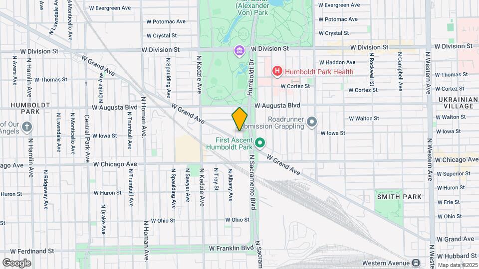860 N Sacramento Blvd, Unit Garden Map and Location Details