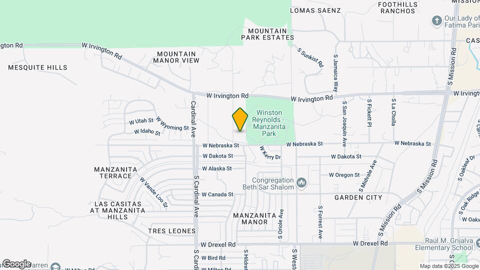 5241-5251 S Cactus Wren Ave Mapa y Detalles de la Ubicación