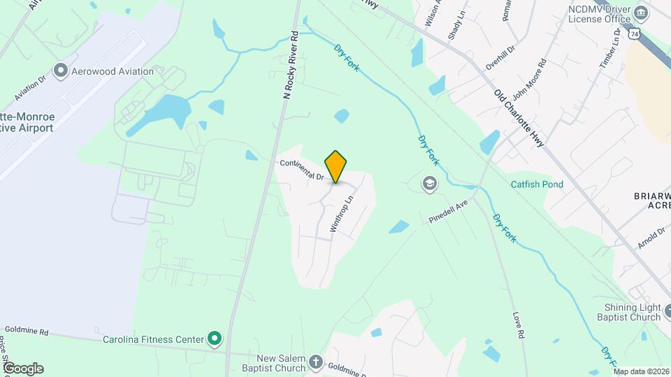 1616 Battle Ln Map and Location Details