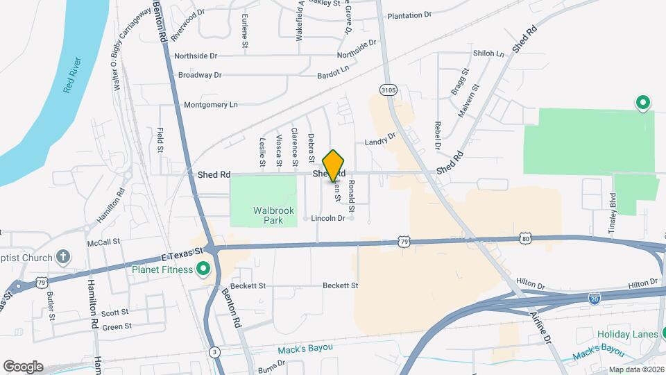 1129 Len St Map and Location Details