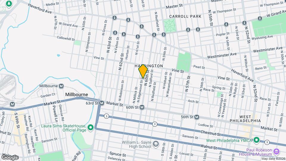 163 N Edgewood St Map and Location Details