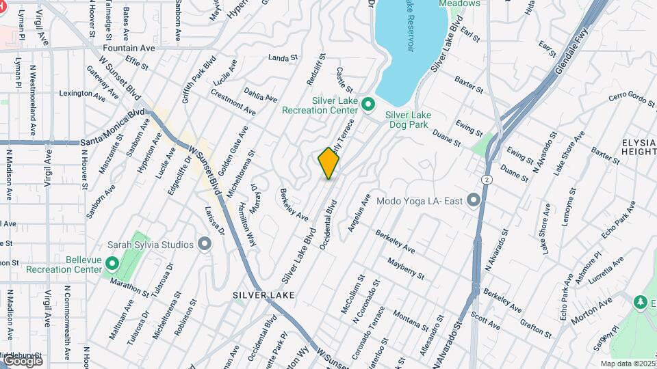 1616-1623 Silver Lake Blvd Map and Location Details