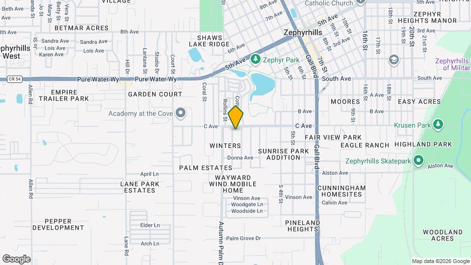 4710 Orange Blossom Dr Map and Location Details