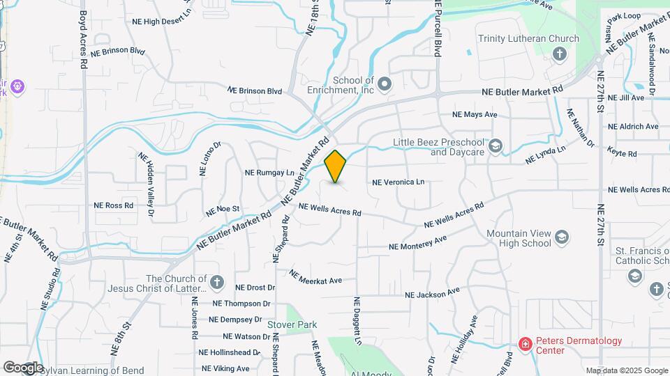 1700 NE Wells Acres Rd Map and Location Details