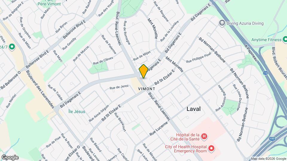 2045-2051 René-Laennec Map and Location Details