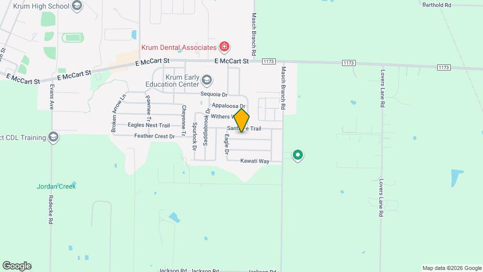 1627 Dream Catcher Way Mapa y Detalles de la Ubicación