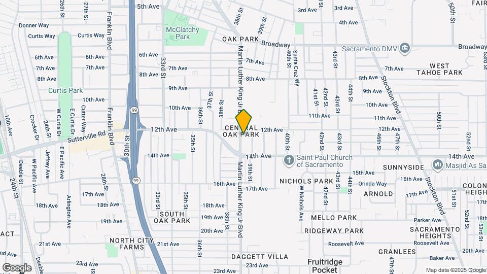 3719 Martin Luther King Jr Blvd Map and Location Details