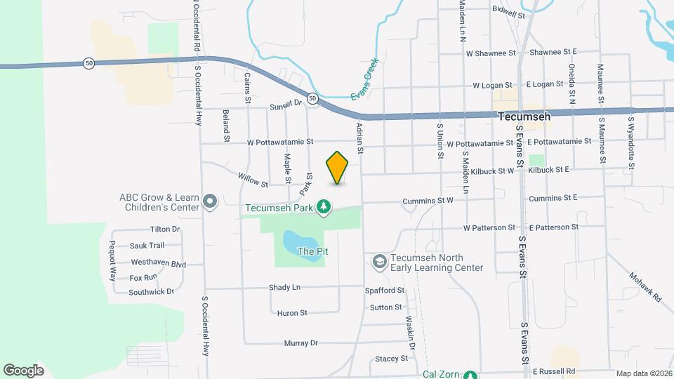 Orchard Terrace Map and Location Details