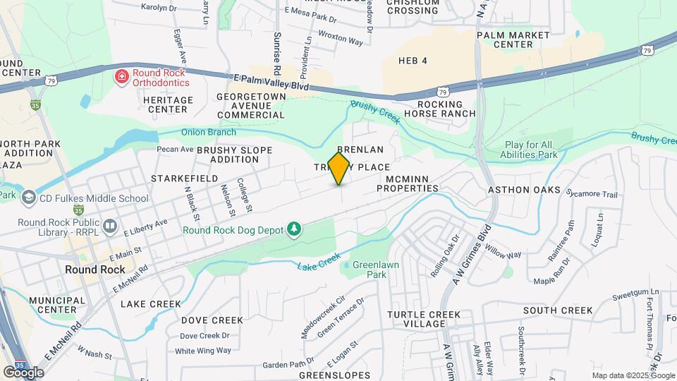 1405 E Main St Map and Location Details