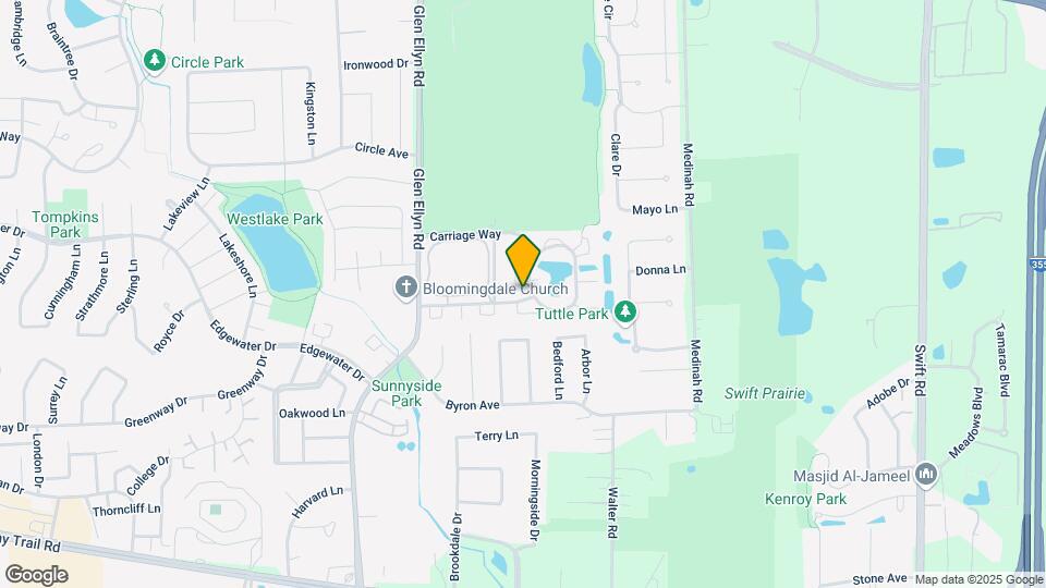 319 Deer Glen Way Map and Location Details