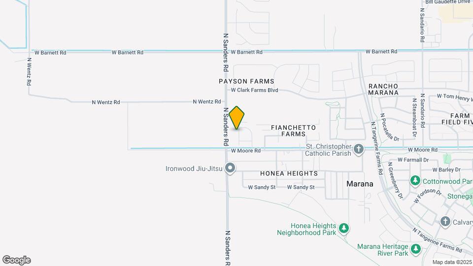 12867 N Peony Dr Map and Location Details