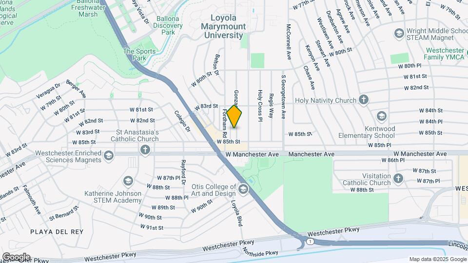 8409 Gonzaga Ave Map and Location Details
