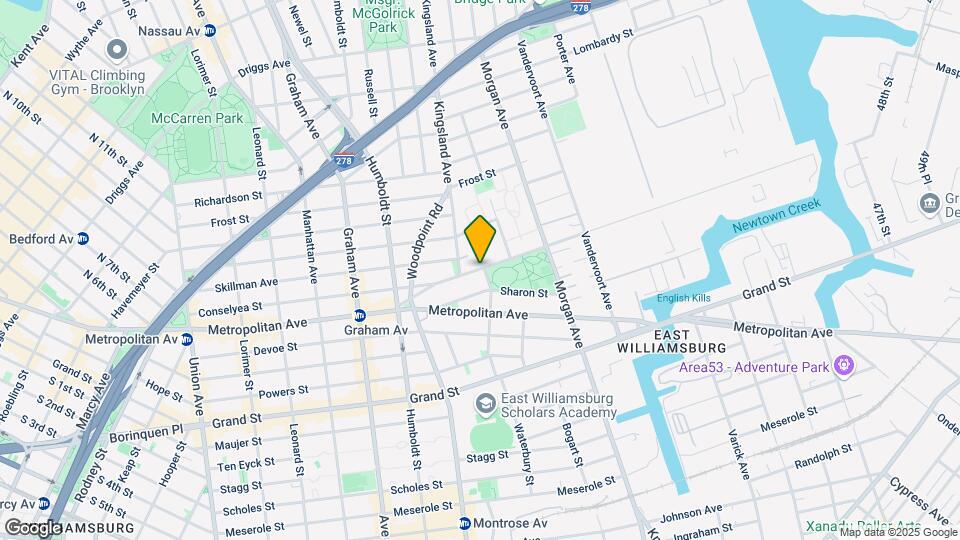 100 Maspeth Ave Map and Location Details