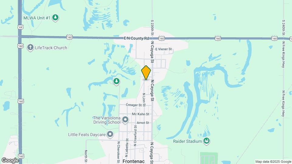 722 N Linn St Mapa y Detalles de la Ubicación