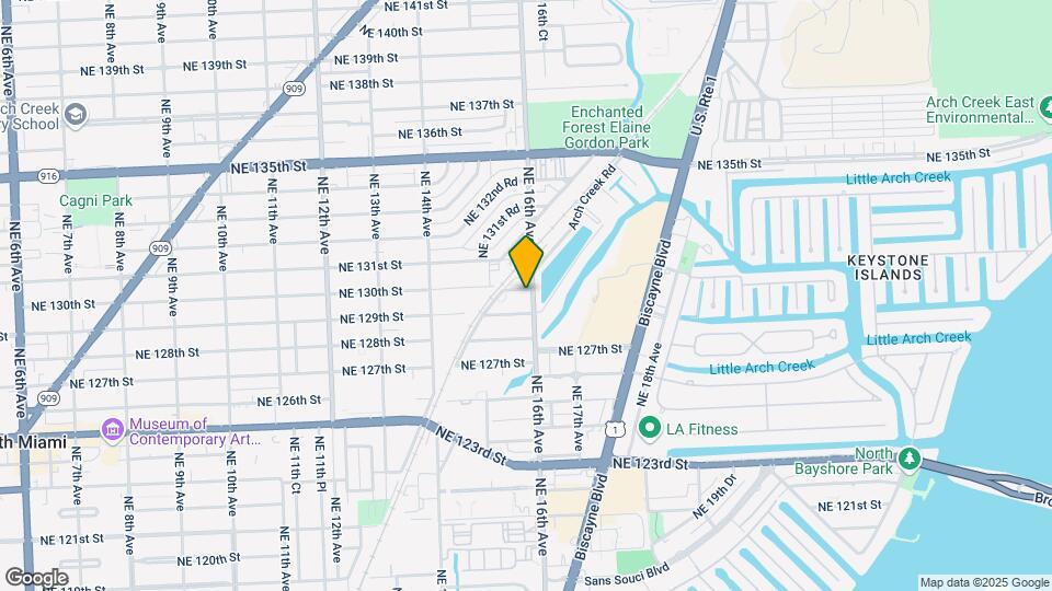 1570 NE 130th St Mapa y Detalles de la Ubicación