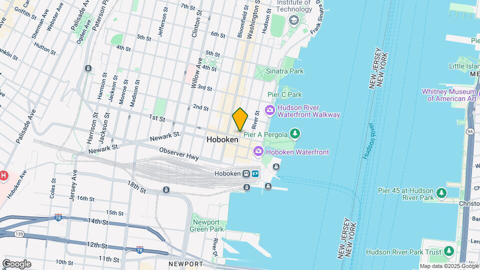 102 Hudson St Map and Location Details