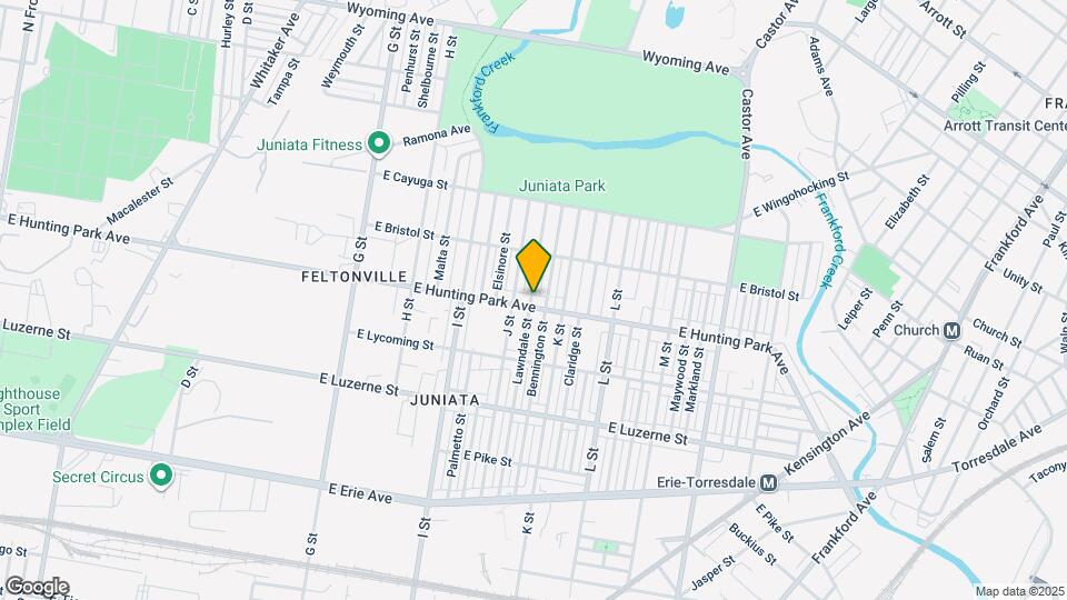 1113 E Hunting Park Ave Map and Location Details