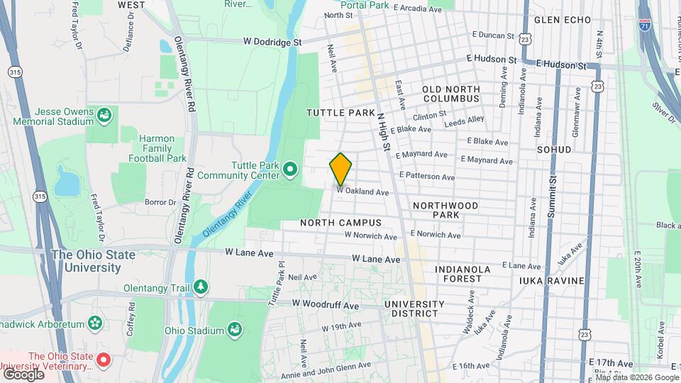 125 W Oakland Ave Mapa y Detalles de la Ubicación