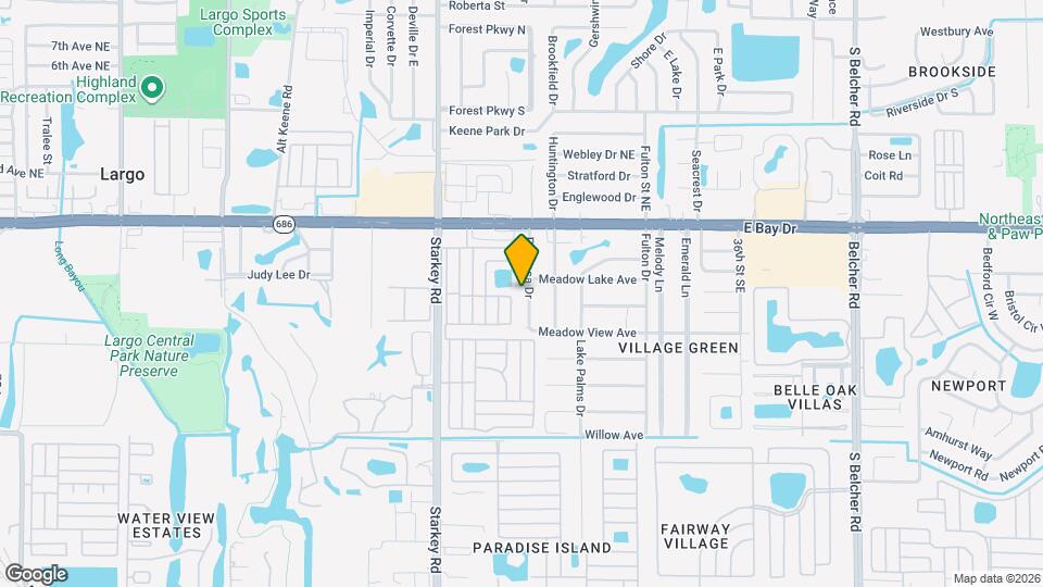 254 Plumosa Dr, Unit B Mapa y Detalles de la Ubicación