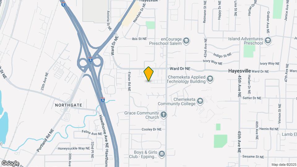 3822 Iberis St NE Map and Location Details