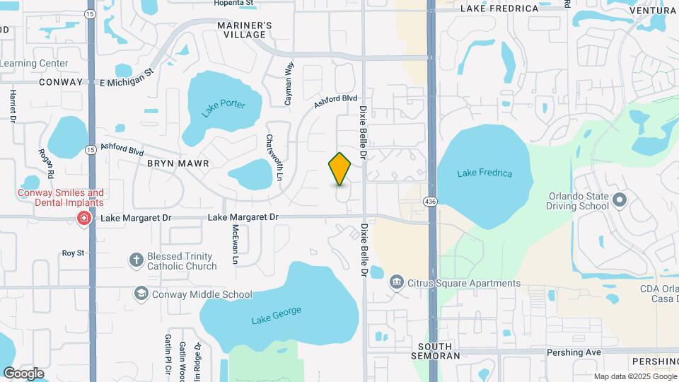 5417 Lake Margaret Dr Map and Location Details