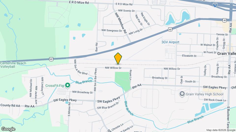 1120 NW Willow Dr Map and Location Details