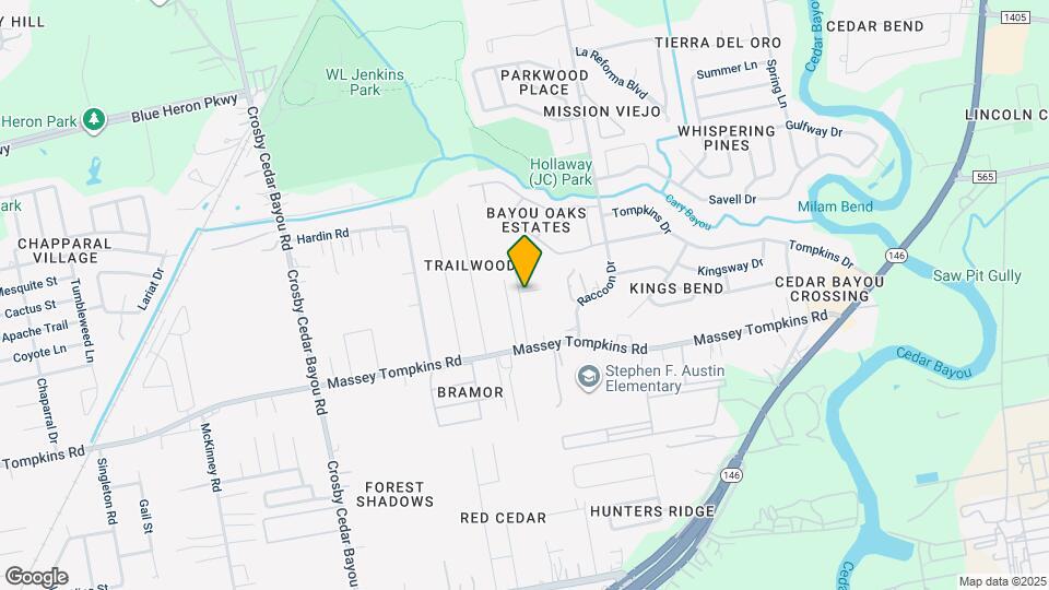 3846 Sugardale St Map and Location Details