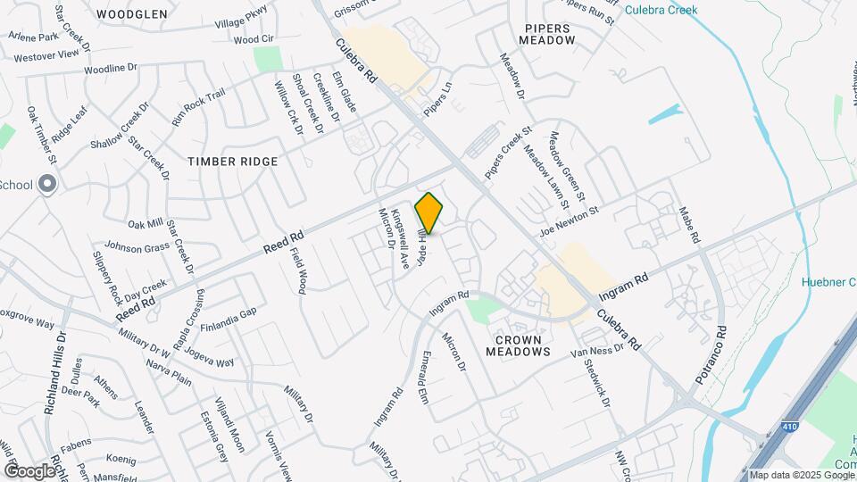 2606 Jade Hill Map and Location Details