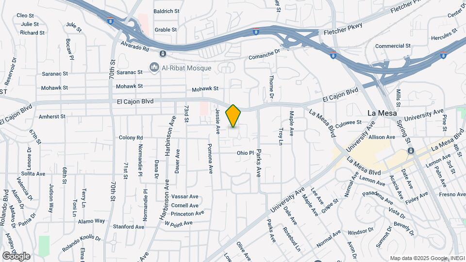 4800 Williamsburg Ln Map and Location Details
