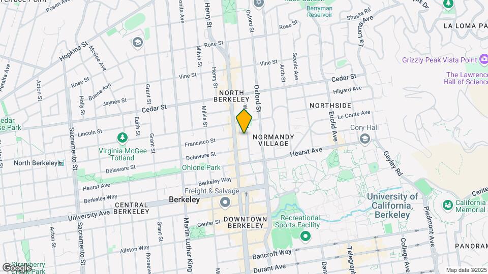 1750 Walnut St Mapa y Detalles de la Ubicación