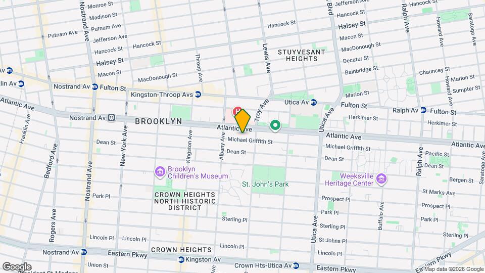 1619 Pacific St Map and Location Details