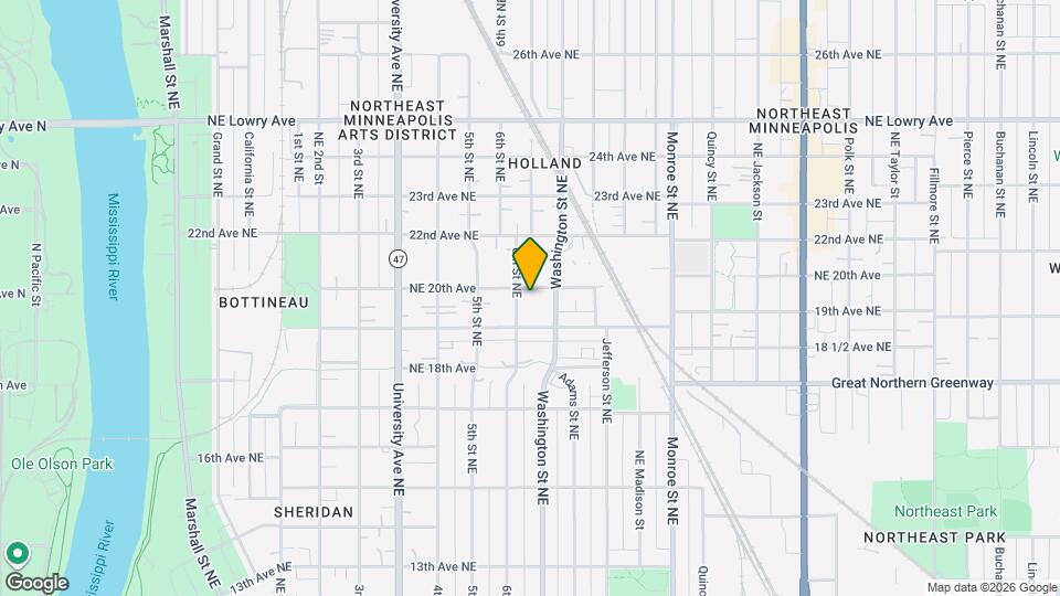 606 NE 20th Ave Mapa y Detalles de la Ubicación
