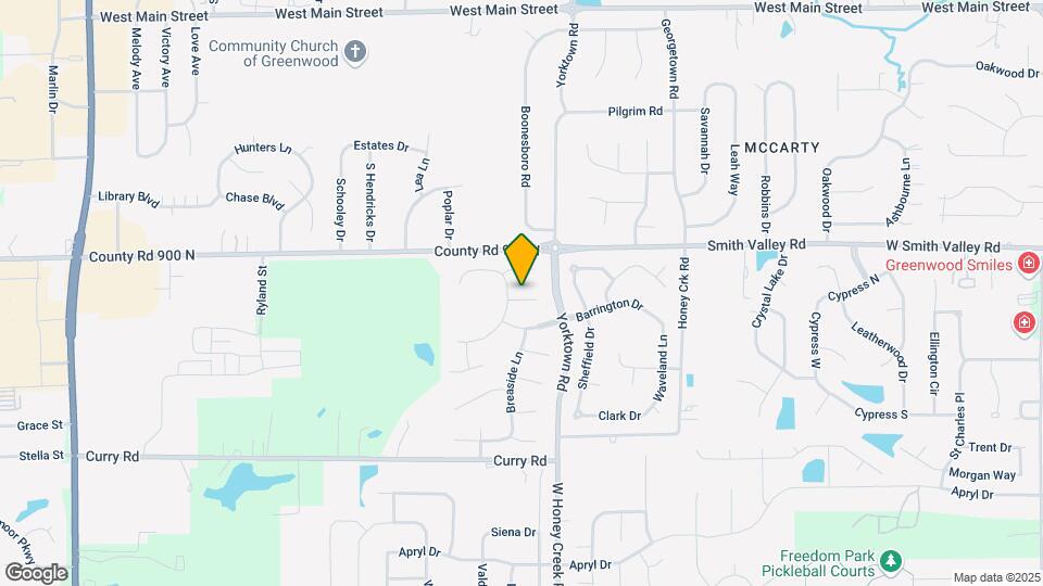 1222 Thornmeadow Cir Map and Location Details